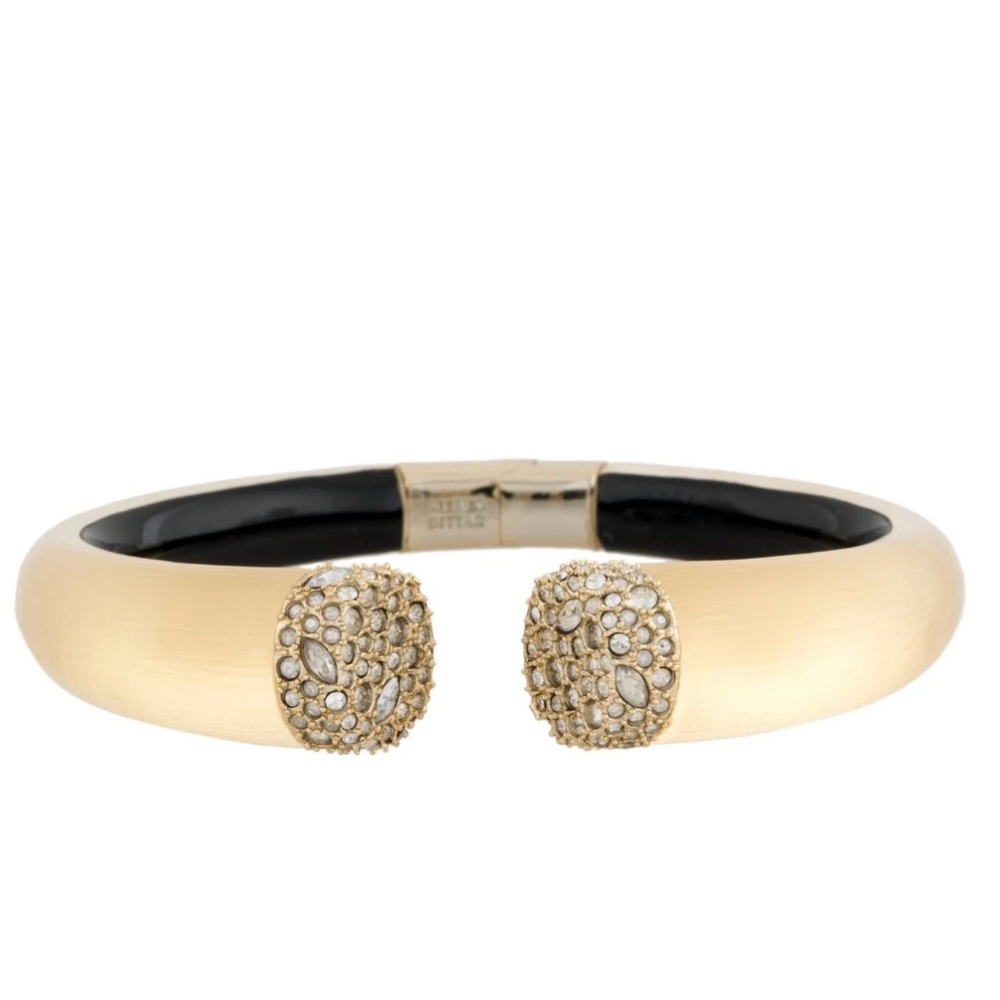 Alexis Bittar Encrusted Pavé Brake Hinge Bracelet